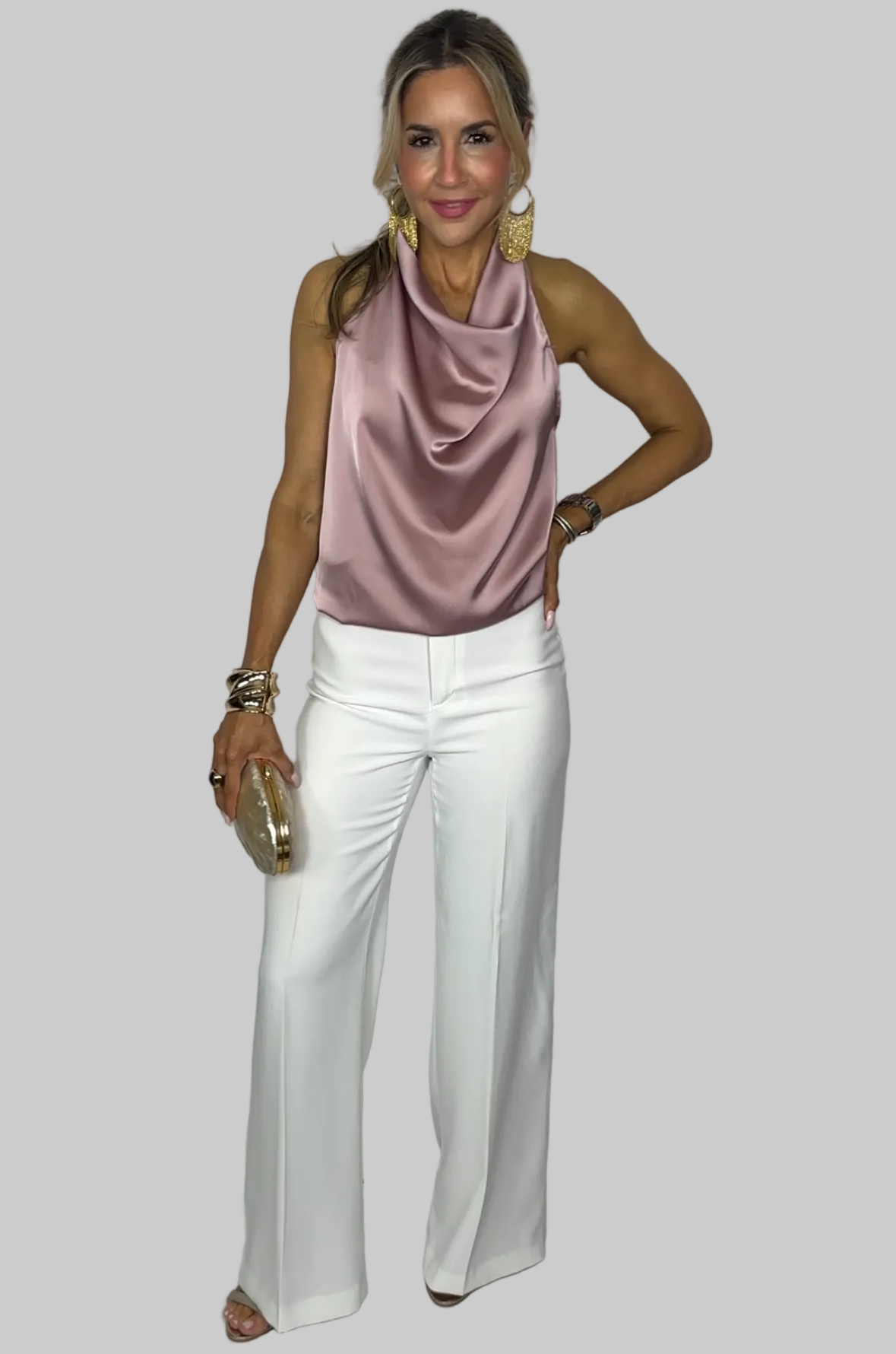 Pink Palazzo Set