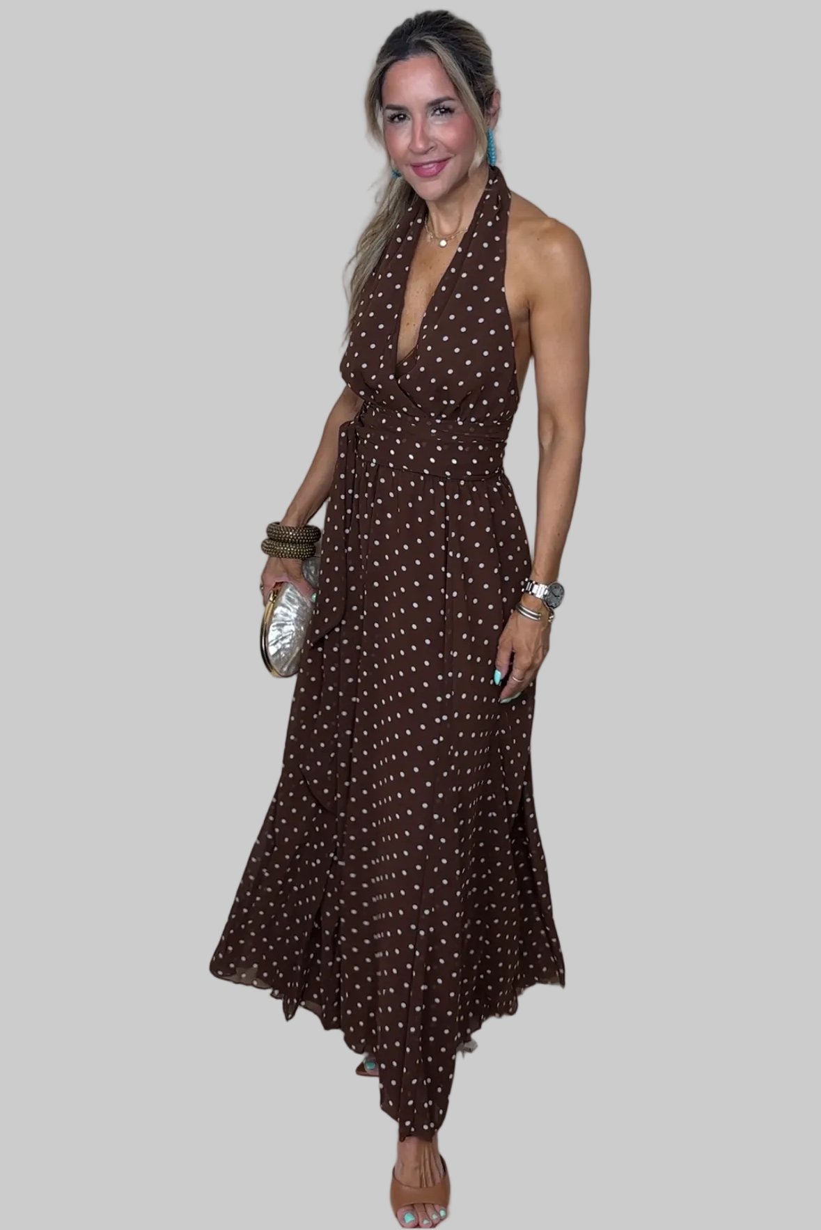 Polka Dots Skirt Set