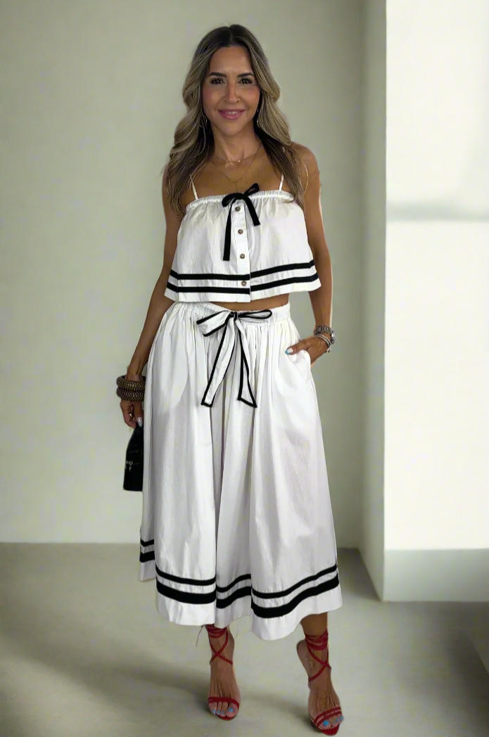 Poplin Skirt Set
