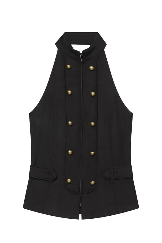 Military Vest Top
