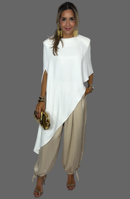 White Cape Top - PREORDER