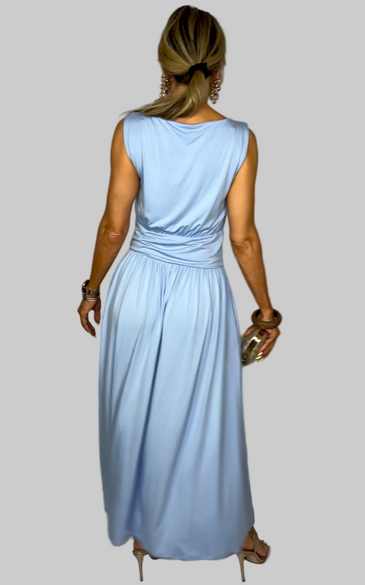 Baby Blue Maxi Dress