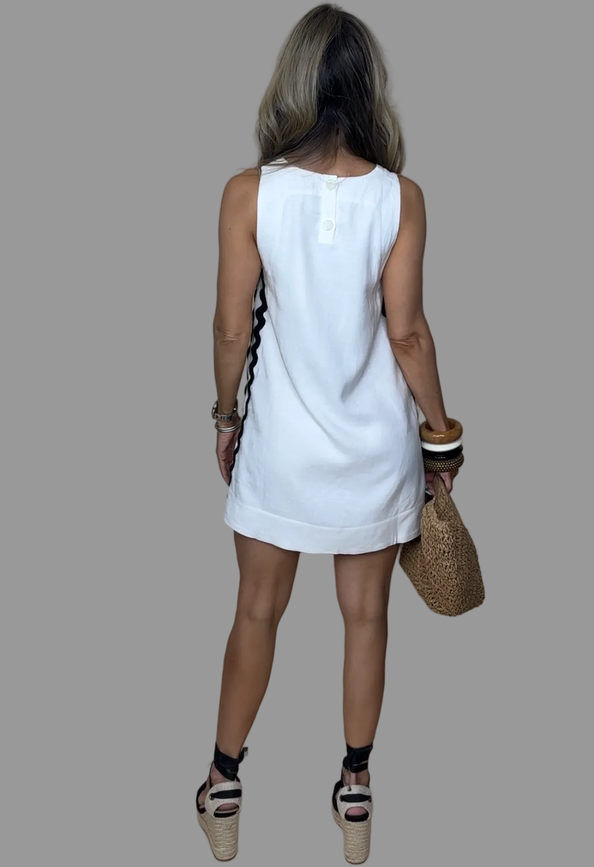 Linen Mini Dress
