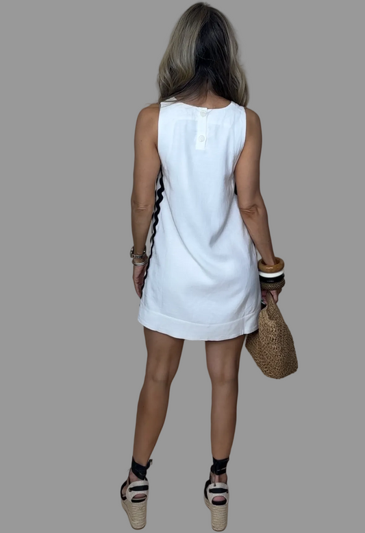 Linen Mini Dress