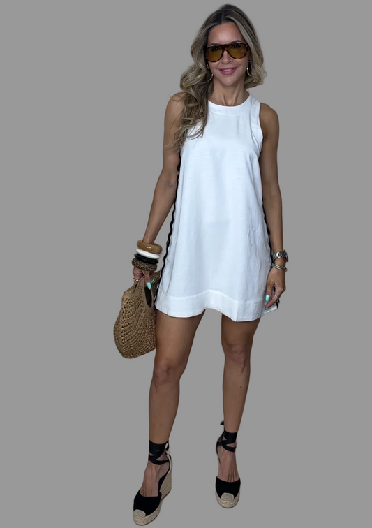 Linen Mini Dress