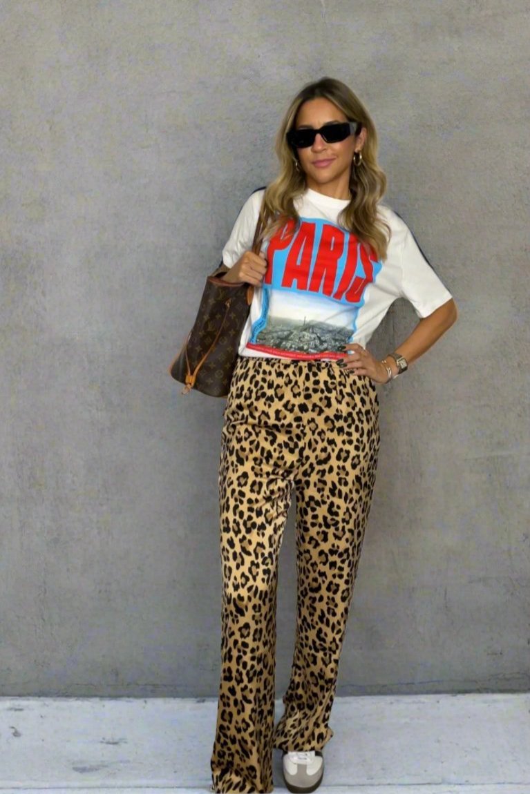 PANTALÓN LEOPARDO / LEOPARD PRINT PANTS