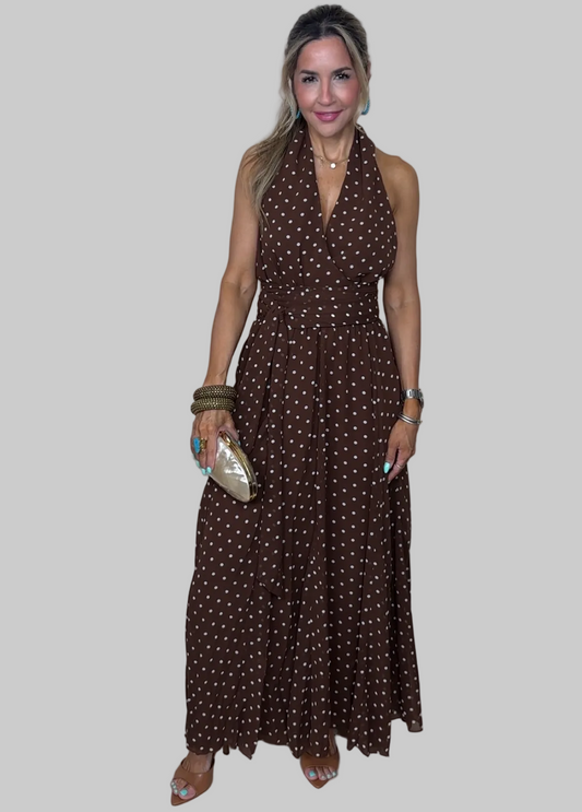 Polka Dots Skirt Set
