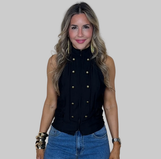 Military Vest Top
