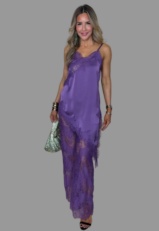 Purple Lace Set