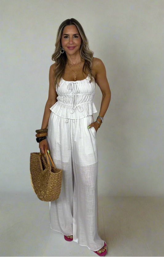 Linen Palazzo Set