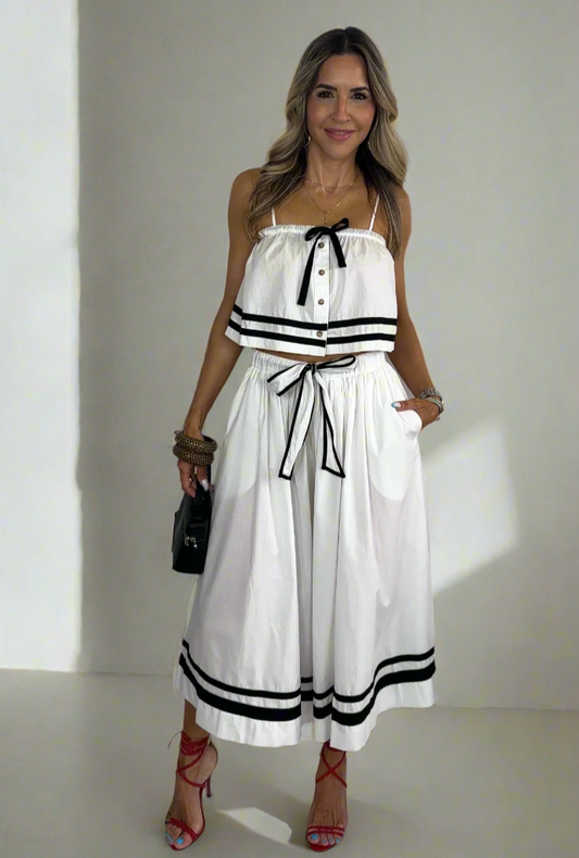 Poplin Skirt Set